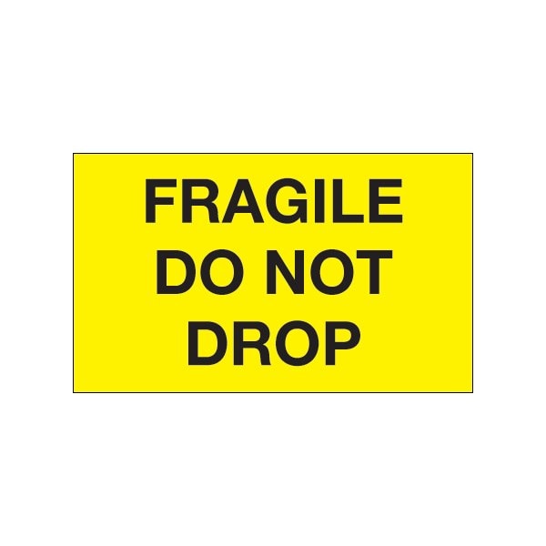 Bsc Preferred 4 x 6'' - ''Fragile - Handle With Care'' Labels, Style 1 BUY00025561 - main